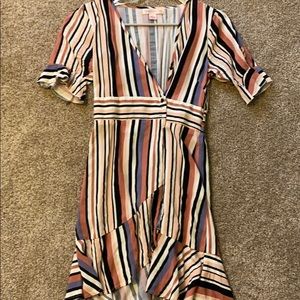 Bad of Gypsies button down overlap dress